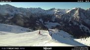 Archived webcam image showing Fassatal - Buffaure - chairlift "Col de Valvacin" on 26 Feb 2026 at 08:36