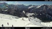 Archived webcam image showing Fassatal - Buffaure - chairlift "Col de Valvacin" on 26 Feb 2026 at 10:36