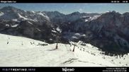 Archived webcam image showing Fassatal - Buffaure - chairlift "Col de Valvacin" on 26 Feb 2026 at 14:36