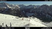Archived webcam image showing Fassatal - Buffaure - chairlift "Col de Valvacin" on 26 Feb 2026 at 16:36