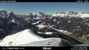 Archived webcam image showing Fassatal - Buffaure (Vigo di Fassa) on 26 Feb 2026 at 10:33