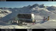 Archived webcam image showing Top Station Pala del Geiger on 26 Feb 2026 at 08:36