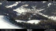 Archived webcam image showing Fassatal top station Buffaure on 26 Feb 2026 at 10:24