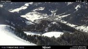 Archived webcam image showing Fassatal top station Buffaure on 26 Feb 2026 at 12:24