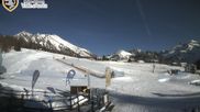 Archiviertes Webcam Bild: Brusson - Blick auf die Piste am 26 Feb 2026 um 16:44 Uhr