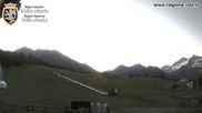 Archiviertes Webcam Bild: Brusson - Blick auf die Piste am 29.05.2026 um 06:04 Uhr