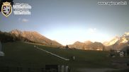 Archiviertes Webcam Bild: Brusson - Blick auf die Piste am 29.05.2026 um 20:04 Uhr