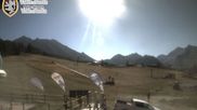 Archived webcam image showing Brusson - View over the slope on 20 Jul 2026 at 10:38