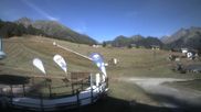 Archived webcam image showing Brusson - View over the slope on 20 Jul 2026 at 18:38