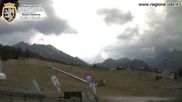 Archived webcam image showing Brusson - View over the slope on 16 Aug 2026 at 14:15