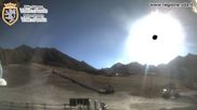Archiviertes Webcam Bild: Brusson - Blick auf die Piste am 17.10.2026 um 10:06 Uhr