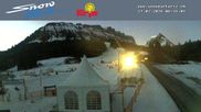 Archiviertes Webcam Bild: Snowpark Eriz - Kinderland am 27.02.2026 um 06:34 Uhr