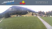 Archived webcam image showing Snowpark Eriz - Kids area on 30 Jul 2026 at 07:59