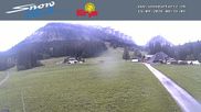 Archived webcam image showing Snowpark Eriz - Kids area on 14 Sep 2026 at 08:32