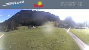 Archived webcam image showing Snowpark Eriz - Kids area on 14 Sep 2026 at 16:32