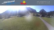 Archived webcam image showing Snowpark Eriz - Kids area on 12 Oct 2026 at 12:57