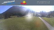 Archived webcam image showing Snowpark Eriz - Kids area on 12 Oct 2026 at 14:57