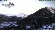 Archived webcam image showing Sierre Anniviers View of the valley on 26 Feb 2026 at 08:29