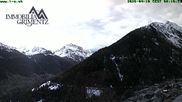 Archiviertes Webcam Bild: Grimentz: Blick auf das Tal am 10.04.2026 um 08:07 Uhr