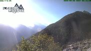 Archiviertes Webcam Bild: Grimentz: Blick auf das Tal am 28.05.2026 um 08:49 Uhr