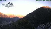 Archived webcam image showing Sierre Anniviers View of the valley on 12 Jul 2026 at 20:44