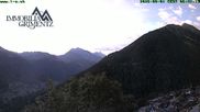 Archived webcam image showing Sierre Anniviers View of the valley on 1 Aug 2026 at 07:56