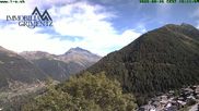 Archived webcam image showing Sierre Anniviers View of the valley on 26 Aug 2026 at 16:38