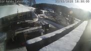 Archived webcam image showing Valley station Feldis/ Veulden on 26 Feb 2026 at 16:35