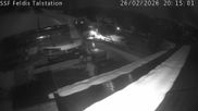 Archiviertes Webcam Bild: Feldis: Talstation am 26 Feb 2026 um 20:42 Uhr