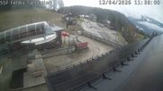 Archiviertes Webcam Bild: Feldis: Talstation am 12.04.2026 um 12:32 Uhr