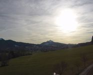 View from the Allgäuhaus in the valley
