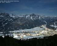 Blick vom Zettersfeld auf Lienz