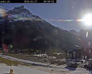 Base station of the Brunni cable car