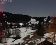 Oberstaufen: Biohotel Schratt - Blick zur Imbergbahn
