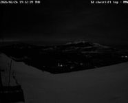 Blick auf den Mount Jefferson