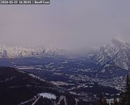 Banff: Blick vom Cliff House Bistro am Mount Norquay
