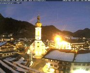 Reit im Winkl: Dorfzentrum mit Kirche