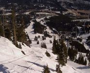 Bridger Lift im Skigebiet Bridger Bowl