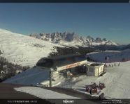 Fassatal - Moena - mountainstation of the gondola 