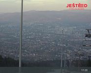 View from Stanice lanovky ČD, Liberec - Horní Hanychov