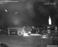 Lech am Arlberg: Ausblick Chalet Anna Maria zur Piste