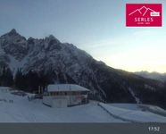 Mieders: panoramic view of mountain station Koppeneck