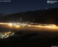Blick von Mitterberg bei Thumersbach auf Zell am See