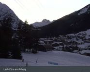 Oberlech am Arlberg: Blick vom Flühenlift