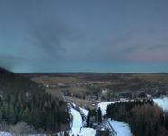 Outlook at Fichtelberg mountain