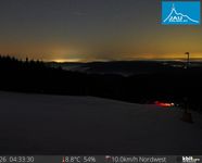 Panoramic view mountain station Jauerling