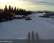 Scheffau at mountain range Wilder Kaiser