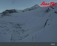 Saas-Fee ski resort : Längfluh top station
