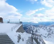 Säntis Bergstation in der Ostschweiz