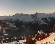 Peisey Vallandry - Bergstation Sessellift Clocheret